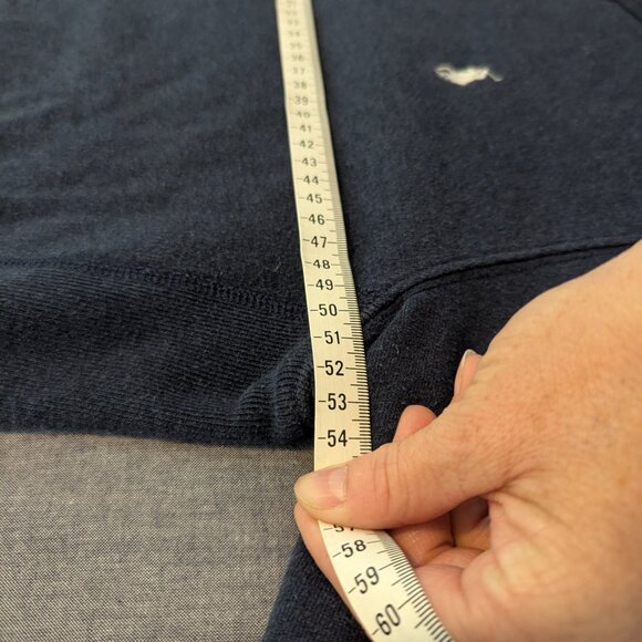 Polo by Ralph Lauren Navy Blue Crew Neck Sweater - Picture 10 of 12